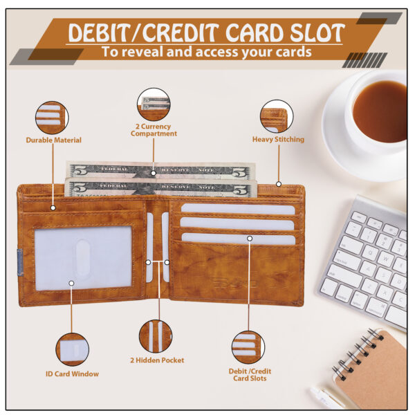 CROCO CARD GINNI (TAN) - Image 6